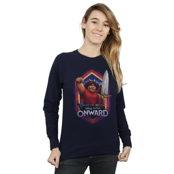 Disney Dam/Tjej Onward Corey Manticore Crest Sweatshirt