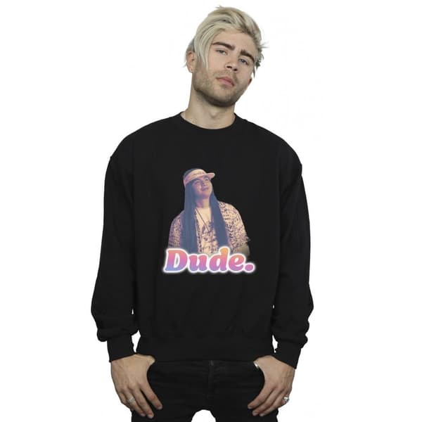 Netflix Mens Stranger Things Argyle Dude Sweatshirt