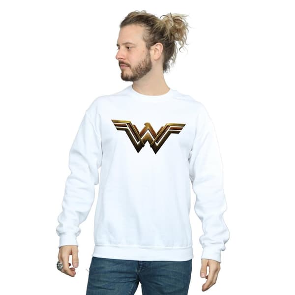 DC Comics Herrtröja med Wonder Woman-emblem från Justice League-filmen