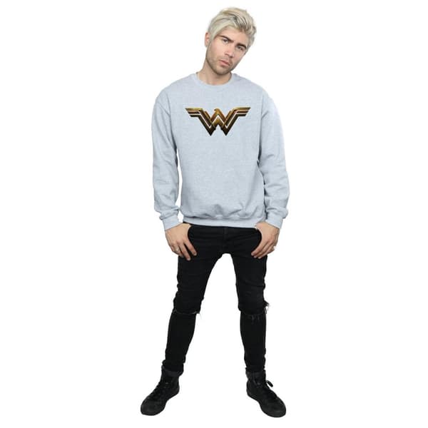 DC Comics Herrtröja med Wonder Woman-emblem från Justice League-filmen