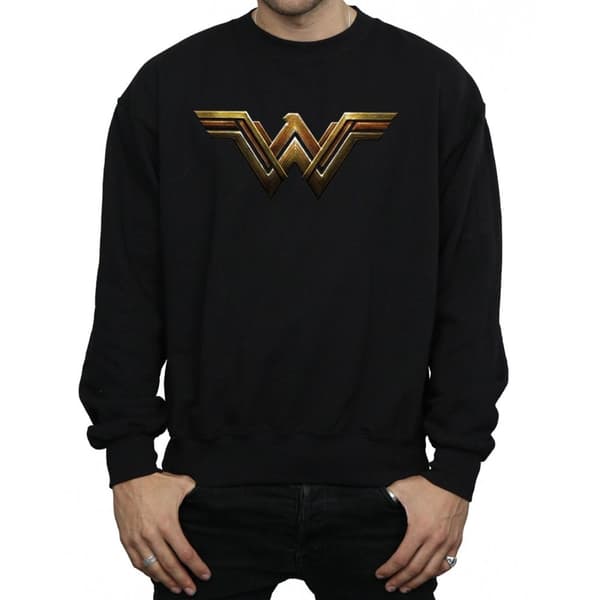 DC Comics Herrtröja med Wonder Woman-emblem från Justice League-filmen