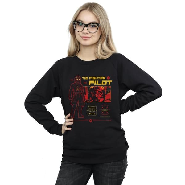 Star Wars Dam/Tjej Tie Fighter Pilot Sweatshirt