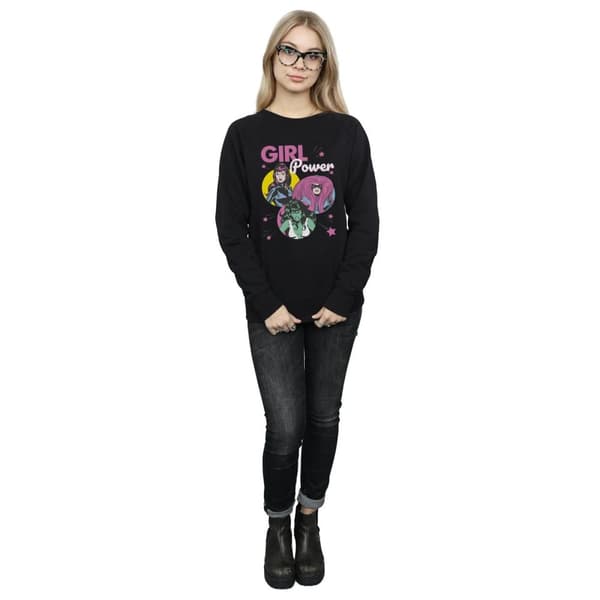 Marvel Comics Womens/Ladies Girl Power Sweatshirt