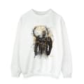 Miniatyrbilde 1 av 3: Netflix Mens The Witcher Smoking Wolf Sweatshirt