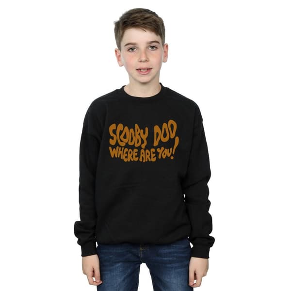 Scooby Doo Boys Where Are You Spooky Sweatshirt