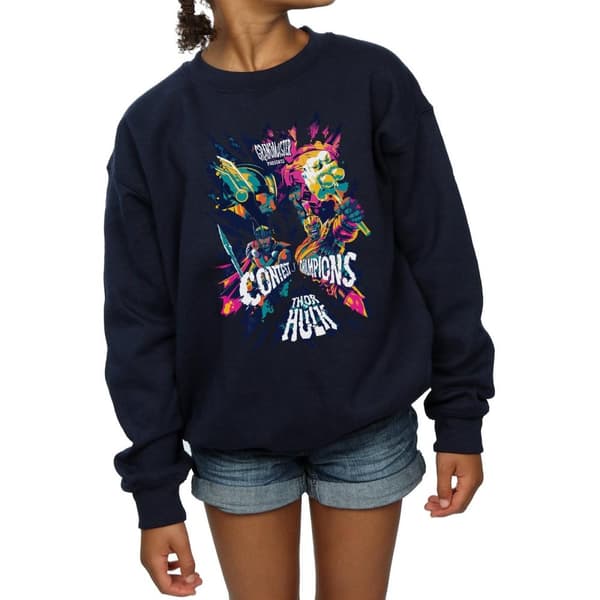 Marvel Girls Thor Ragnarok Grandmaster Presents Sweatshirt