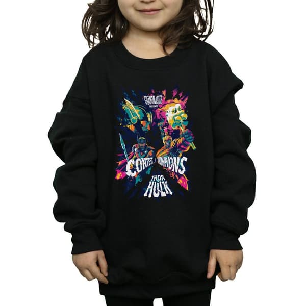 Marvel Girls Thor Ragnarok Grandmaster Presents Sweatshirt