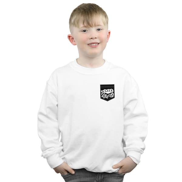 Scooby Doo Boys Faux Pocket Sweatshirt