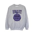 Miniatyrbild 1 av 4: Willy Wonka Violet Turning Violet - Sweatshirt för flickor