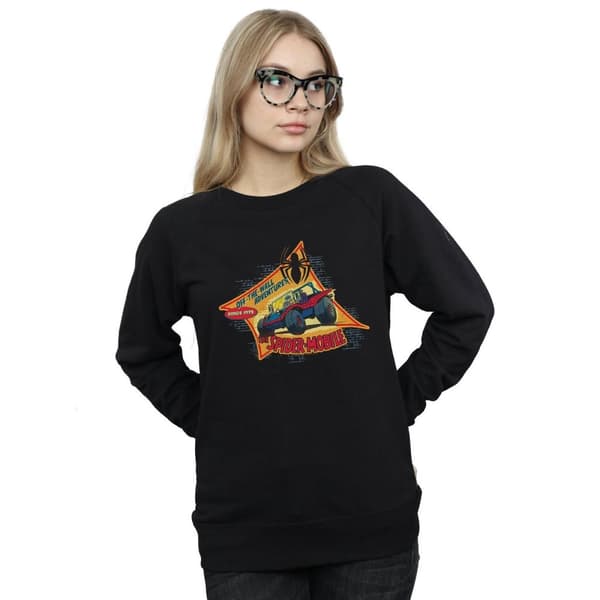 Marvel Womens/Ladies Spider-Man The Spider Mobile Sweatshirt