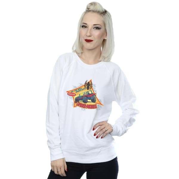 Marvel Womens/Ladies Spider-Man The Spider Mobile Sweatshirt