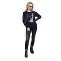 Miniatyrbild 4 av 5: Disney Dam/Tjej Frozen Elsa Jul Silhuett Sweatshirt