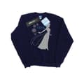 Miniatyrbild 1 av 5: Disney Dam/Tjej Frozen Elsa Jul Silhuett Sweatshirt