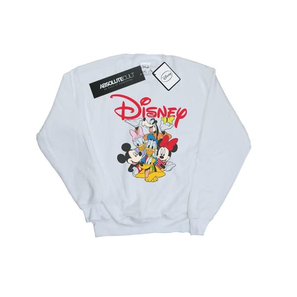 Disney Mens Mickey Mouse Crew Sweatshirt