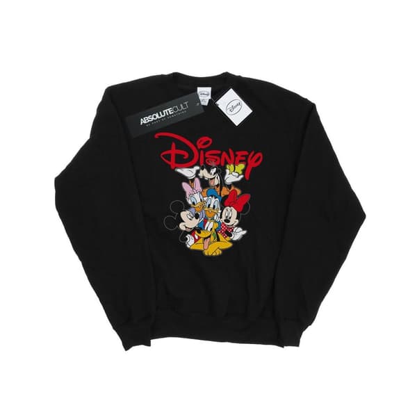 Disney Mens Mickey Mouse Crew Sweatshirt