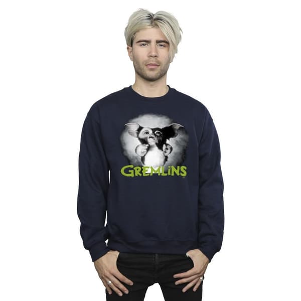 Gremlins Mens Scared Green Sweatshirt