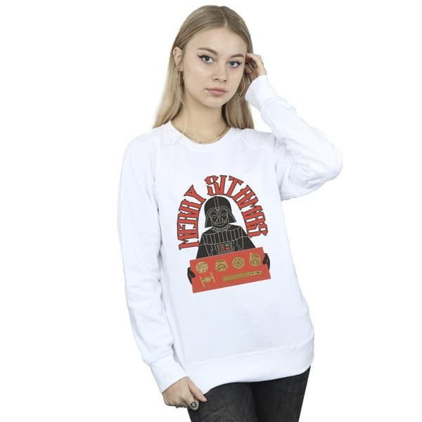 Star Wars Womens/Ladies Episode IV: A New Hope Merry Sithmas Sweatshirt