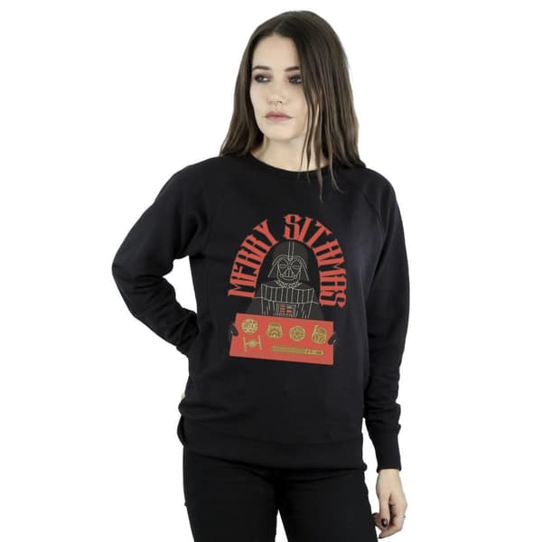 Star Wars Womens/Ladies Episode IV: A New Hope Merry Sithmas Sweatshirt