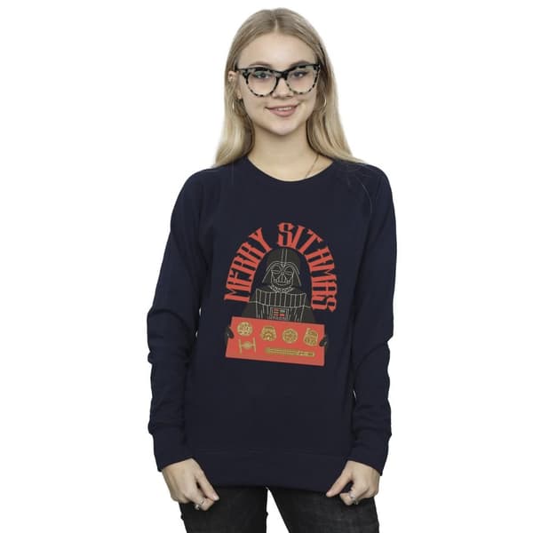 Star Wars Womens/Ladies Episode IV: A New Hope Merry Sithmas Sweatshirt