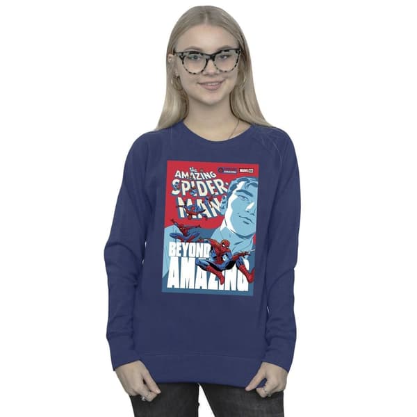 Marvel Dam/Tjej Spider-Man Beyond Amazing Cover Sweatshirt