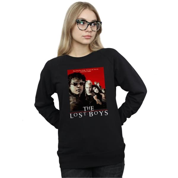 The Lost Boys Womens/Ladies Red Poster Sweatshirt