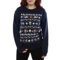 Pikkukuva 3 / 5: Disney Womens/Ladies The Muppets Christmas Heads Sweatshirt