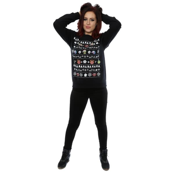 Disney Womens/Ladies The Muppets Christmas Heads Sweatshirt