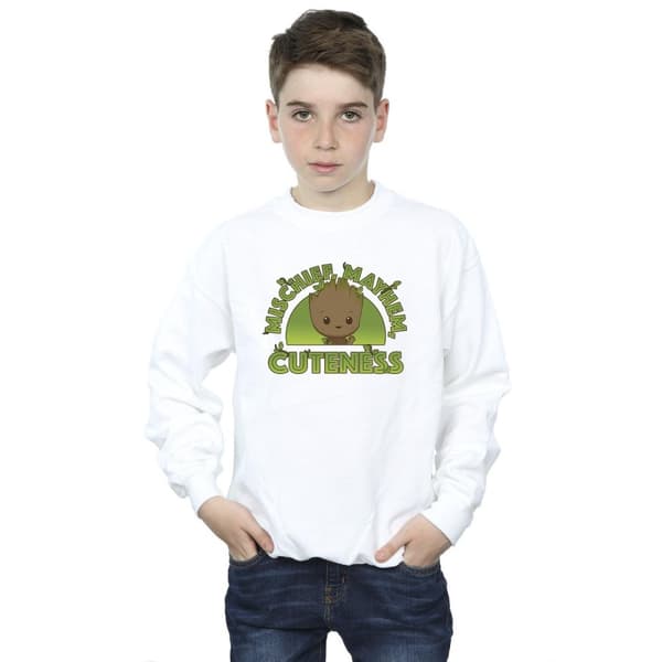Marvel Boys I Am Groot Mischief Mayhem Sweatshirt