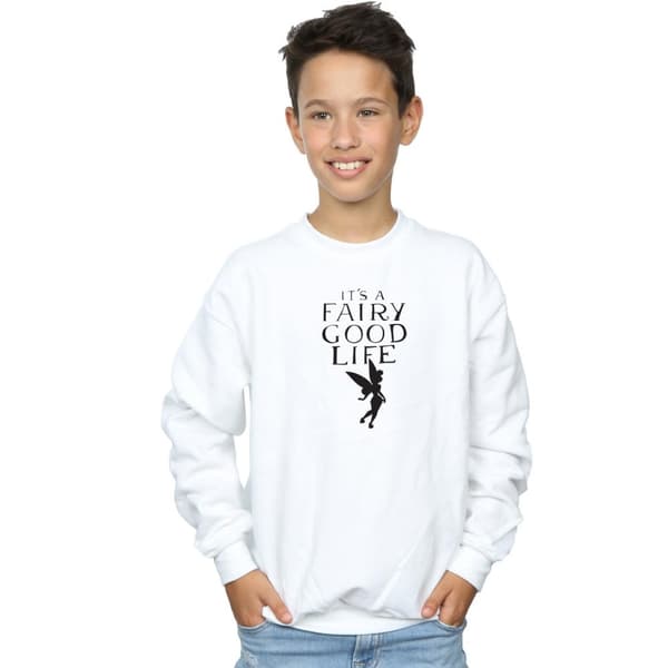 Disney Boys Tinkerbell Fairy Good Life Sweatshirt