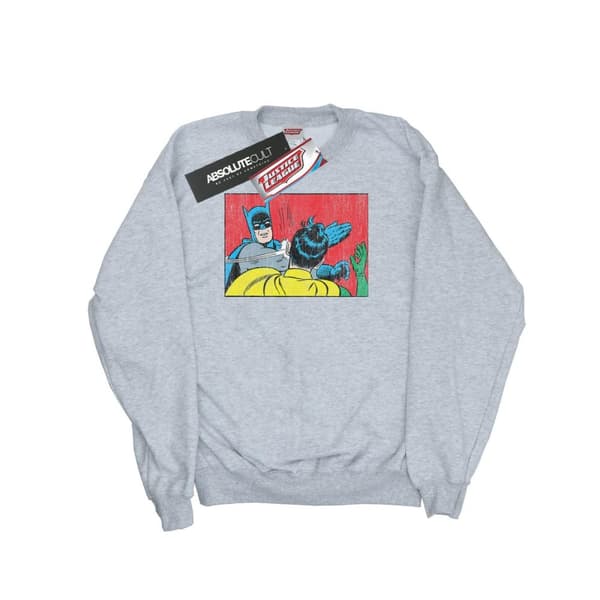 DC Comics Mens Batman Robin Slap Sweatshirt