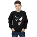 Miniatyrbild 2 av 3: Marvel Pojkar Venom Sweatshirt med delat ansikte
