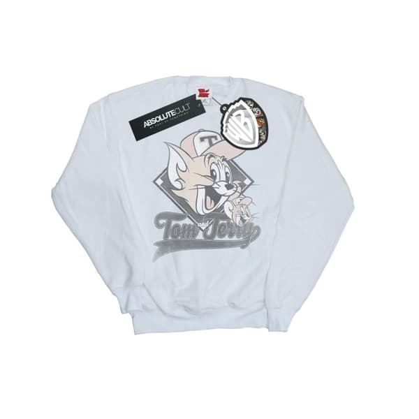 Tom And Jerry Mens Baseball Caps Sweatshirt