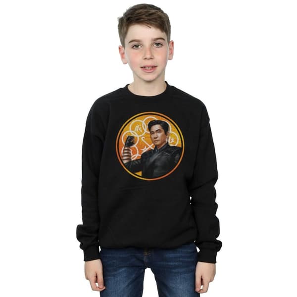 Marvel Boys Shang-Chi And The Legend Of The Ten Rings Ten Ring Pose Sweatshirt