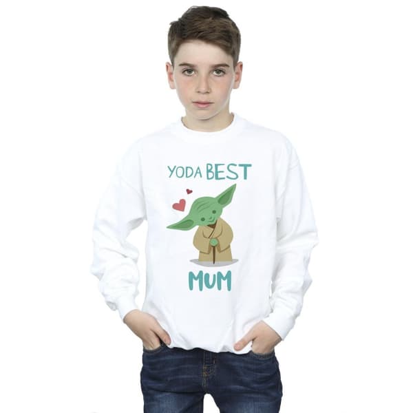 Star Wars Pojkar Yoda bästa mamma-tröja