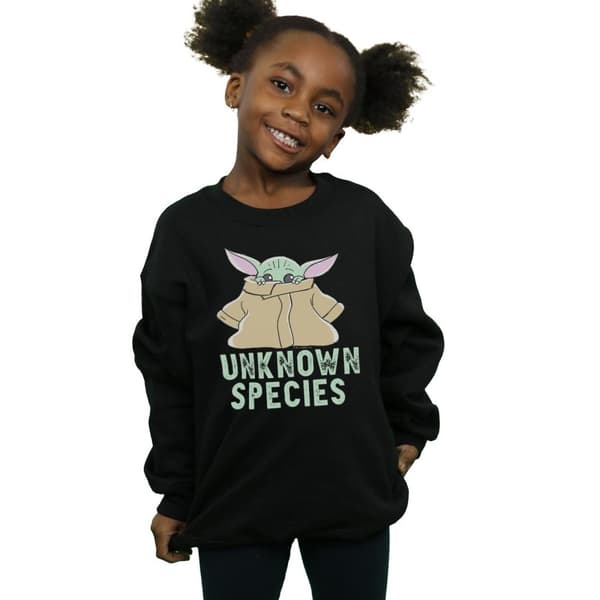 Star Wars Girls The Mandalorian Unknown Species Sweatshirt