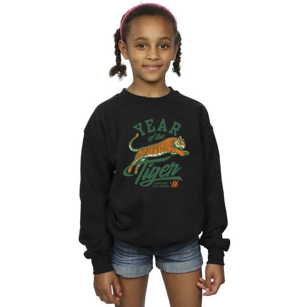 Netflix Girls Stranger Things Hawkins Year of The Tiger 86 Sweatshirt