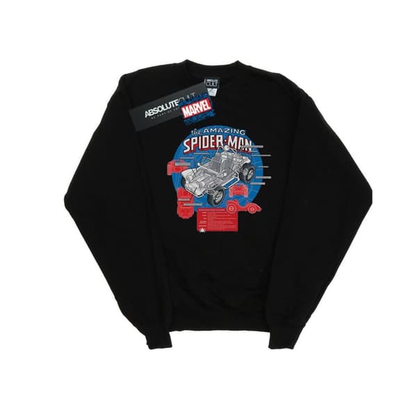 Marvel Spider-Man Spider-Buggy Breakdown Sweatshirt för flickor