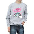 Miniatyrbild 3 av 5: Disney Minnie Mouse Rainbow Dots Sweatshirt - pojkar