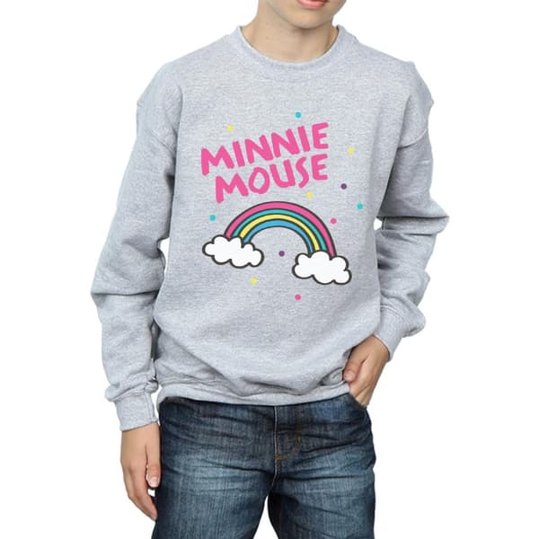 Disney Minnie Mouse Rainbow Dots Sweatshirt - pojkar