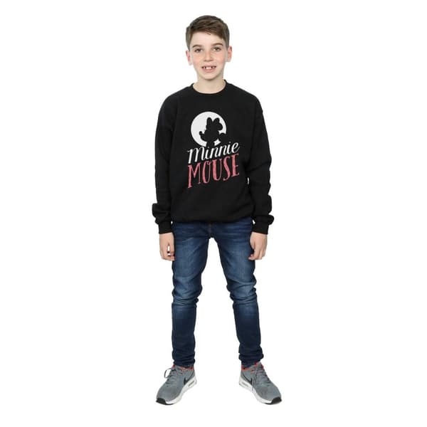 Disney Boys Minnie Mouse Moon Silhouette Sweatshirt
