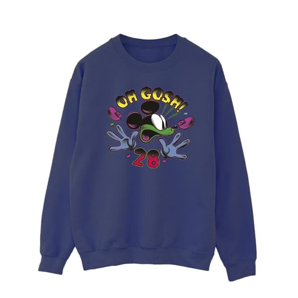 Disney Mens Musse Pigg Oh Gosh Pop Art Sweatshirt