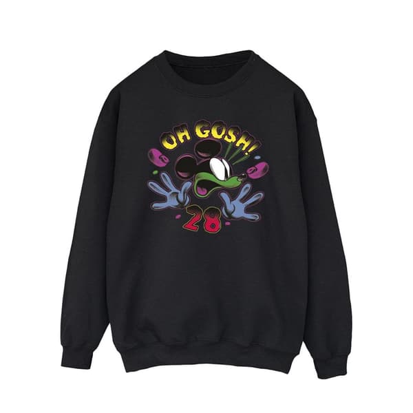 Disney Mens Musse Pigg Oh Gosh Pop Art Sweatshirt