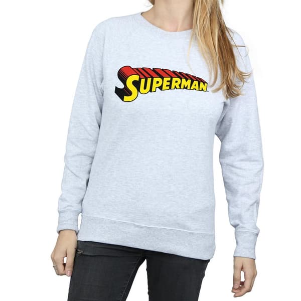 DC Comics Womens/Ladies Superman Telescopic Loco Sweatshirt