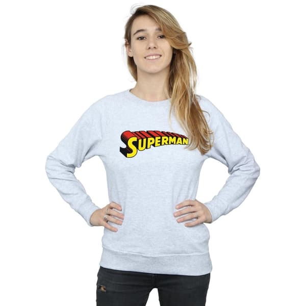 DC Comics Womens/Ladies Superman Telescopic Loco Sweatshirt
