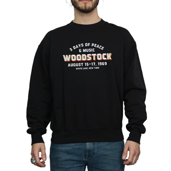 Woodstock Mens Varsity 1969 Sweatshirt