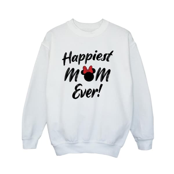 Disney Minnie Mouse Happiest Mom Ever Sweatshirt för pojkar