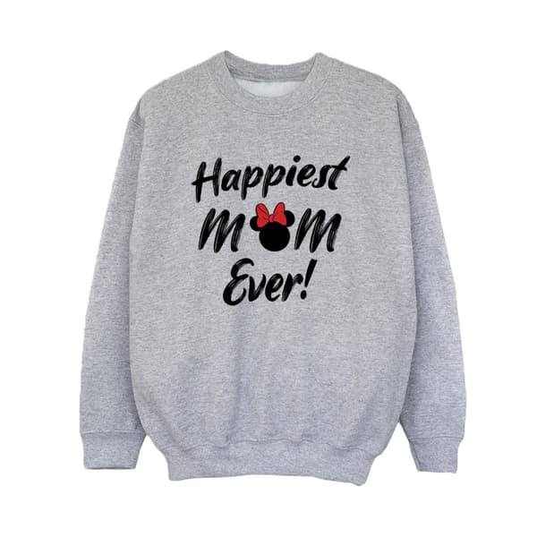 Disney Boys Minnie Mouse Happiest Mom Ever Sweatshirt