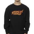Miniatyrbilde 3 av 4: Netflix Boys Stranger Things Logo Breaking Sweatshirt