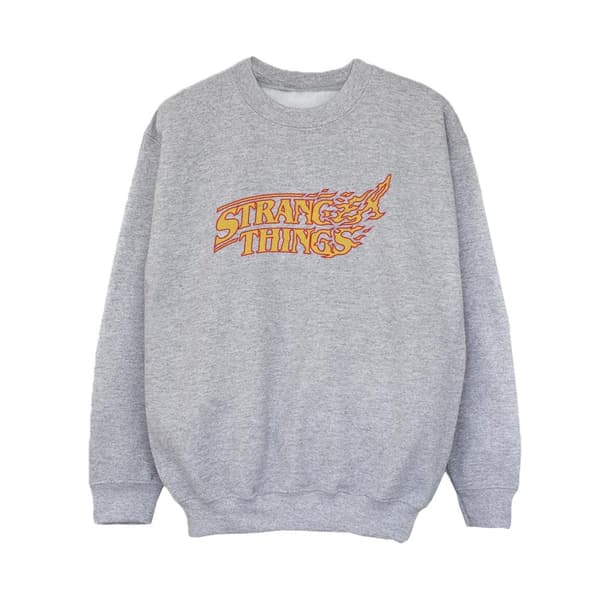Netflix Boys Stranger Things Logo Breaking Sweatshirt