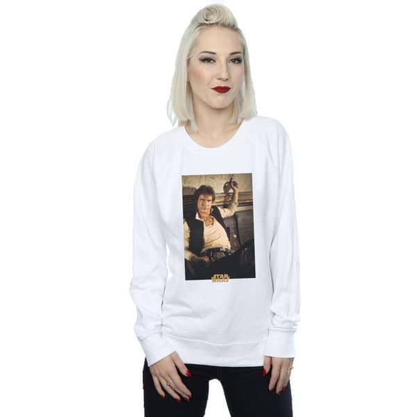 Star Wars Womens/Ladies Han Solo Mos Eisley Sweatshirt
